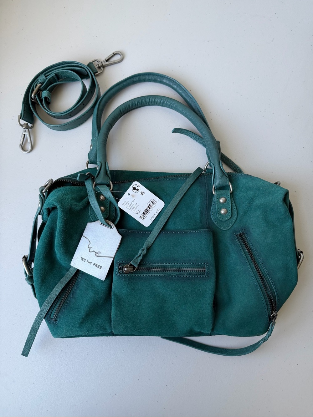We The Free Suede Baby Emerson Bag